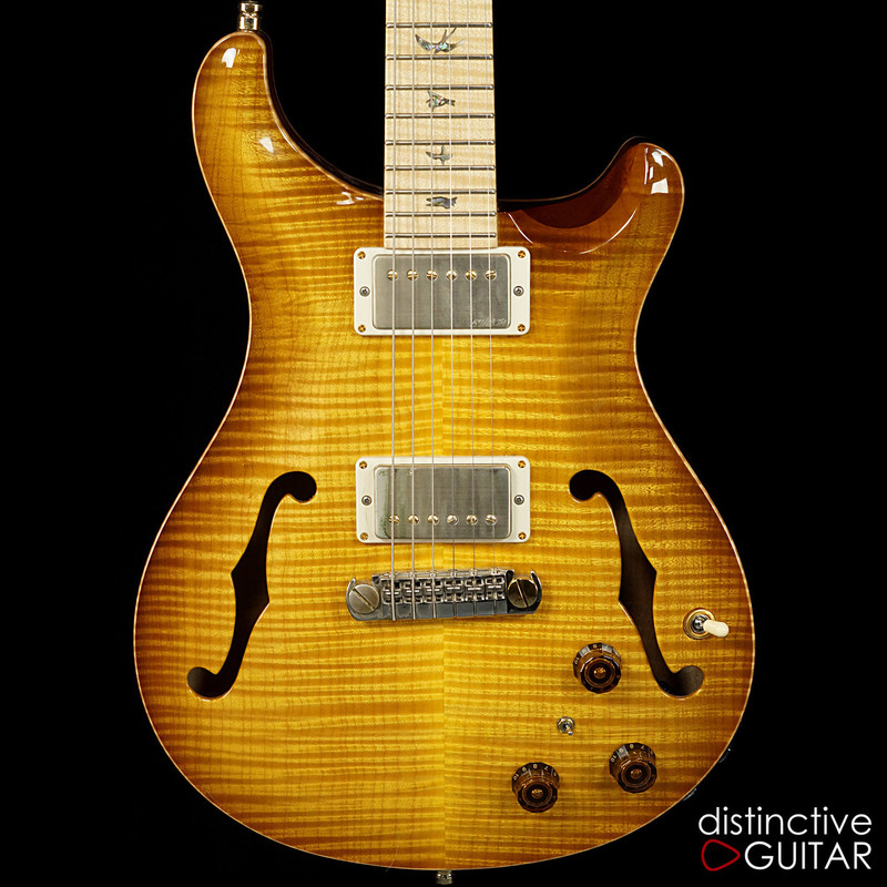 Paul Reed Smith Archtop Hollowbody II Artist Package Livingston Lemondrop